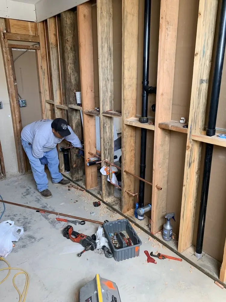 Commercial rough-in plumbing for Trenchless Sewer Repair in Kenosha